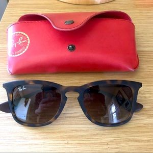 Rayban tortoise shell glasses